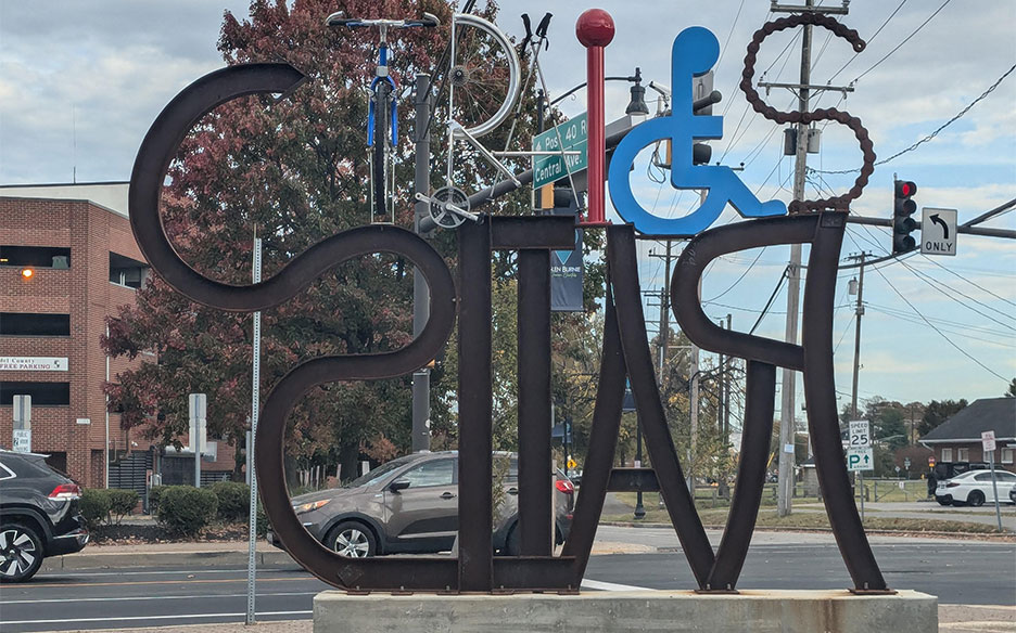 Rails to Trails Sculpture